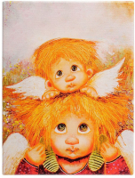 Жикле на холсте &amp;quot;Ангел семейной любви&amp;quot; от Artangels 18*24 см