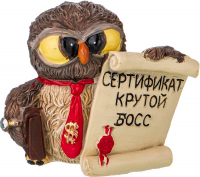 Фигурка &amp;quot;совята итри&amp;quot; 6*5 см.